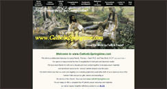 Desktop Screenshot of catholicspringtime.com